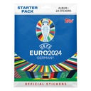 АЛЬБОМ TOPPS MATCH ATTAX ЕВРО-2024 + 24 НАКЛЕЙКИ Стартовый набор