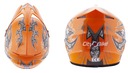 CASCO CROSSOWY LEKKI ENDURO BMX QUAD XS +GOGLE+REKAWICE S 