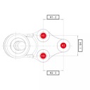 PIVOT BRAS DE SUSPENSION INFÉRIEUR 15-02038photo 6
