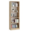 КНИЖНЫЙ ШКАФ SONOMA 5 ПОЛОК 60 СМ СКОРОСШИВАТЕЛИ
