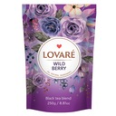 Чай Lovare крупнолистовой с добавками лесных ягод, прекрасный подарок, 250г