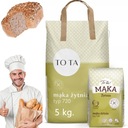 NAJWYŻSZEJ JAKOŚCI MĄKA ŻYTNIA TYP 720 NA CHLEB