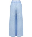 Plátený oversize komplet nohavice kultoy a krátka košeľa LAILA M Silueta regular