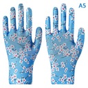 Бытовые нескользящие перчатки для защиты труда женские