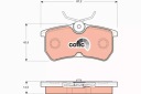 TRW DISQUES PLAQUETTES ARRIÈRE FORD FOCUS MK1photo 12