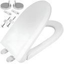 СИДЕНЬЕ ДЛЯ УНИТАЗА МЕДЛЕННО ЗАКРЫВАЮЩЕЕ, СЪЕМНОЕ СИДЕНЬЕ ДЛЯ УНИТАЗА ДЛЯ CERSANIT NEAR ROCA