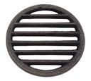 Круглая чугунная решетка для печи печи