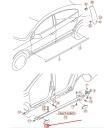 VOLKSWAGEN CC AVANT DROITE PROTECTION ÉLÉVATEUR 3C8853248GRUphoto 12