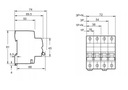 Автоматический выключатель B 20A 1P 6kA iC60N Acti9 A9F03120 SCHNEIDER ELECTRIC