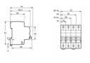 Автоматический выключатель B 20А 3П 6кА iC60N-B20-3 Acti9 A9F03320 SCHNEIDER