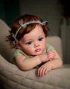 Reborn Baby Silicone bábika 60cm Látkové telo Hrdina Alenka v ríši divov