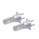 LUCES H7 DIODO LUMINOSO LED 12V 6000K ORIGINAL TAMAÑO 1:1 