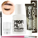 ХНА для бровей и ресниц REFECTOCIL коричневый гель НАБОР с перекисью водорода KALLOS