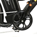 Мужской/женский электрический велосипед 350 Вт, 15 Ач, 100 км, 26 дюймов, 7-скоростной электровелосипед
