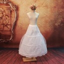 СВАДЕБНАЯ юбка для свадебного платья, Первое причастие, ТРИ КОЛЕСА, 250 см, С рюшами