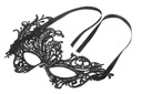Черная кружевная маска Ажурная повязка на глаза Карнавальный фестиваль для фото 1С