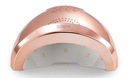 Lampa UV LED Złota Kolor dominujący różowe złoto