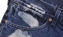 WRANGLER spodnie SLIM blue jeans SPENCER W32 L34 Fason zwężane