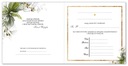 Свадебные приглашения на свадьбу ГОТОВЫЕ с конвертом ФГ04