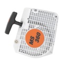 ЗАМЕНА СБОРКИ СТАРТЕРА ODRZUTOWEGO DO PILY LANCUCHOWEJ STIHL MS360  фото 13