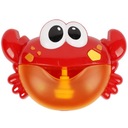 MASZYNKA DO BANIEK BĄBELEKÓW PIANY W WANNIE ZABAWKA DO KĄPIELI KRAB