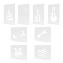 РОЖДЕСТВЕНСКИЕ ШАБЛОНЫ ДЛЯ РОЖДЕСТВЕНСКИХ ОКОН