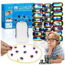 KAMIENIE MAGNETYCZNE MAGNETYCZNA GRA W SZACHY STRATEGICZNA KOLOROWE 20 SZT