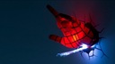 NOČNÁ LAMPA NA STENU RUKAVICA SPIDERMAN MARVEL Napájanie batériou