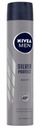 NIVEA MEN SILVER PROTECT Мужской спрей-антиперспирант 200 мл x 3 шт.