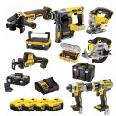 Комбинированный набор электроинструментов DEWALT 7 эл. 18 В 4x5,0 Ач