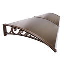 КРЫША НАД ДВЕРЬЮ КРЫША 200х100 ПОЛИКАРБОНАТ