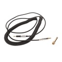 Наушники HiFi спиральный кабель 3,5–2,5 мм