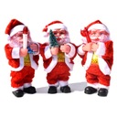 Танцующий Санта играет музыку 17 см.