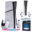 PS5 SLIM ЗАРЯДНАЯ СТАНЦИЯ RGB PAD ЗАРЯДНОЕ УСТРОЙСТВО СТЕНД