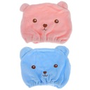 2 шт., хлопковые шапки с полотенцем для волос