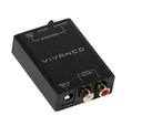 Konwerter Audio DAC Toslink Coax Spdif / 2xCinch RCA Stereo Jakość Vivanco