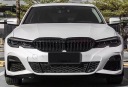 НАКЛАДКА БАМПЕРА ПЕРІД BMW G20 G21 ПЕРЕД РЕСТАЙЛОМ 2019-2022 MPERFORMANCE ЧОРНИЙ  (16976580285) фото min 12