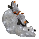 РОЖДЕСТВЕНСКИЙ УКРАШЕНИЕ МИШКА С ПИНГВИНАМИ 80 LED РОЖДЕСТВО