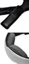 Čelenka na oči na spanie 3D PREMIUM ZATEMNENIE ergonomická maska šedá Dominujúca farba sivá