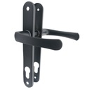 РУЧКА, однотонная черная, РУЧКИ С ПЛИНТУСОМ 72мм