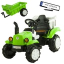 АККУМУЛЯТОРНЫЙ ТРАКТОР + ПРИЦЕП + ДИСТАНЦИОННОЕ УПРАВЛЕНИЕ + КОЖАНАЯ ОТДЕЛКА