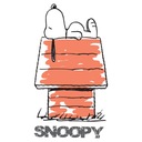 Peanuts Snoopy +Logo House Oficiálne tričko Tees Pohlavie Výrobok pre mužov