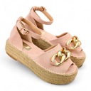 РОЗОВЫЕ ЖЕНСКИЕ ЭСПАДРИЛЬИ AMOSSE 39