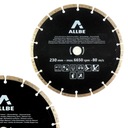 АЛМАЗНЫЙ ДИСК 230ММ 22,2ММ ДЛЯ БЕТОННОГО КУБА