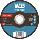 Абразивный диск для зачистки нержавеющей стали 125×6 WDB
