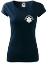 Женская футболка с принтом МЕДСЕСТРА М k02