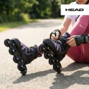 Дитячі ролики HEAD Climb фіолетові для фітнес катання, міцні колеса