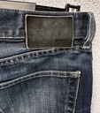 Hugo Boss W36 L32 štýlové tmavomodré vintage džínsové nohavice Strih rovný
