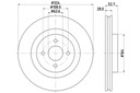 SENSOR POSICIÓN ROLLO DISTRIBUCIÓN 6PU 009 HELLA 6PU 009 168-461 