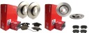 ДИСКИ, КОЛОДКИ BREMBO P+T, AUDI A5 B8 A5 8T, 314MM